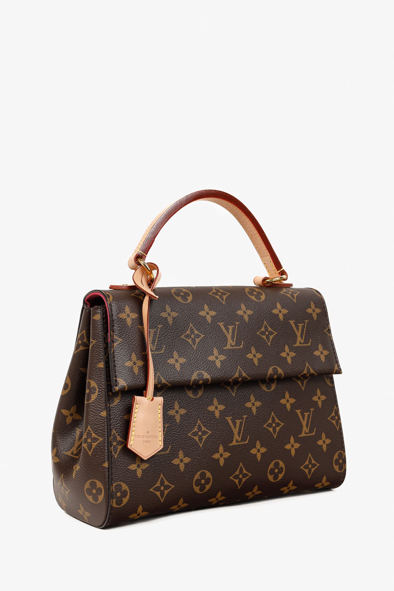 Louis Vuitton Louis Vuitton Cluny BB Monogram Bordeaux & Fuchsia-Strap Bag Size ONE SIZE - 2 Thumbnail