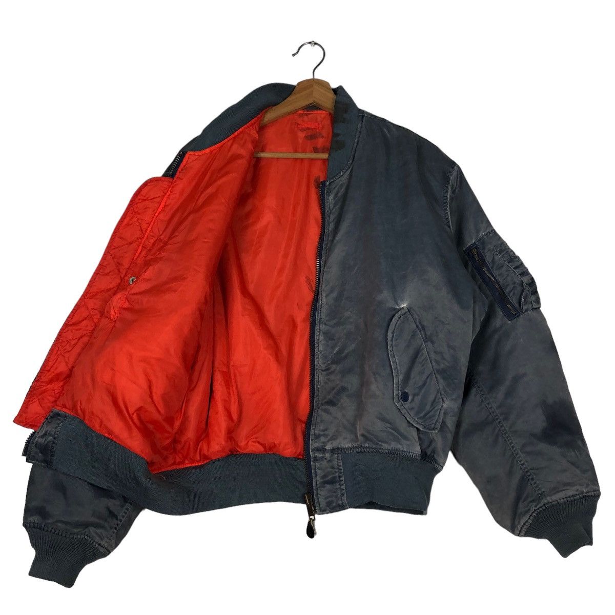 Japanese Brand 🔥90’s Vtg Bomber Jacket Military Collections Riot Riot Size US M / EU 48-50 / 2 - 9 Thumbnail