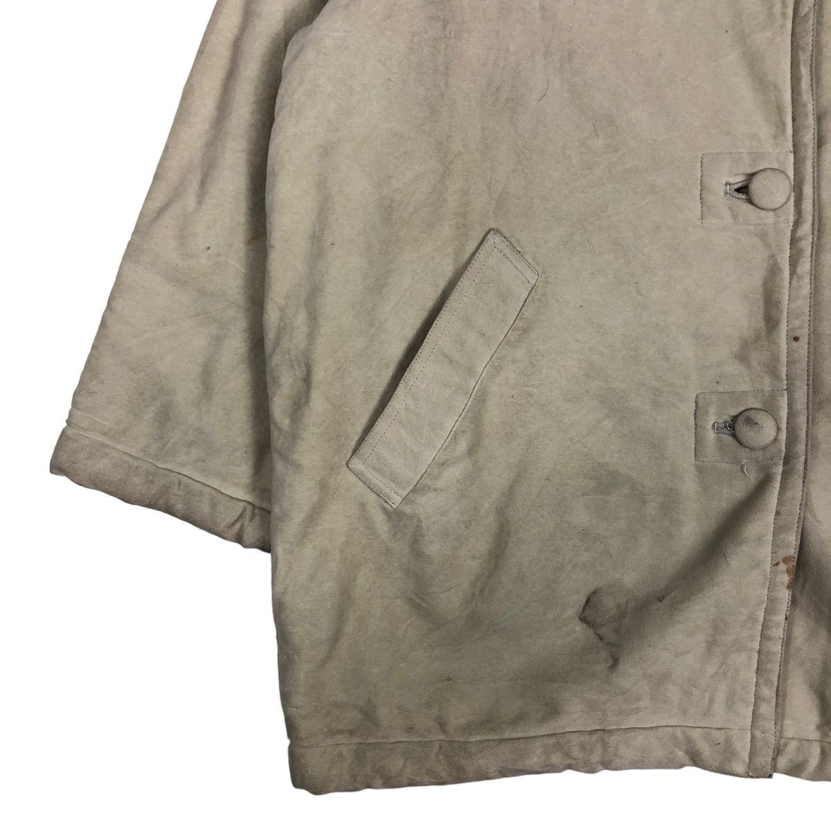 Japanese Brand 🔥Vtg Shearling Leather Jacket Mink Fur Lining Malie Japan Size US M / EU 48-50 / 2 - 4 Thumbnail