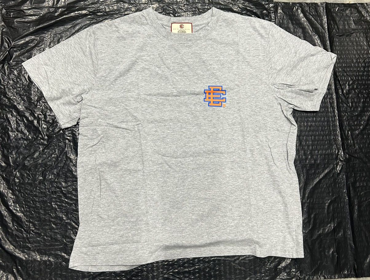 Eric Emanuel Eric Emanuel EE Basic T-Shirt Grey Blue Orange Extra Large Size US XL / EU 56 / 4 - 1 Thumbnail