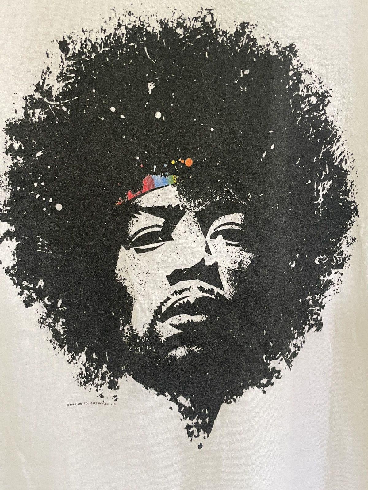 Band Tees Vintage 80s Jimi Hendrix t shirt Size US L / EU 52-54 / 3 - 4 Thumbnail