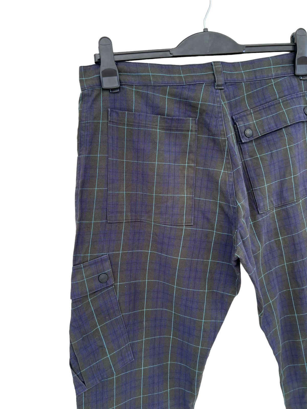 Designer Vintage MADPAGER Japan Plaid Pocket Cargo Trouser Pant Size US 32 / EU 48 - 15 Thumbnail