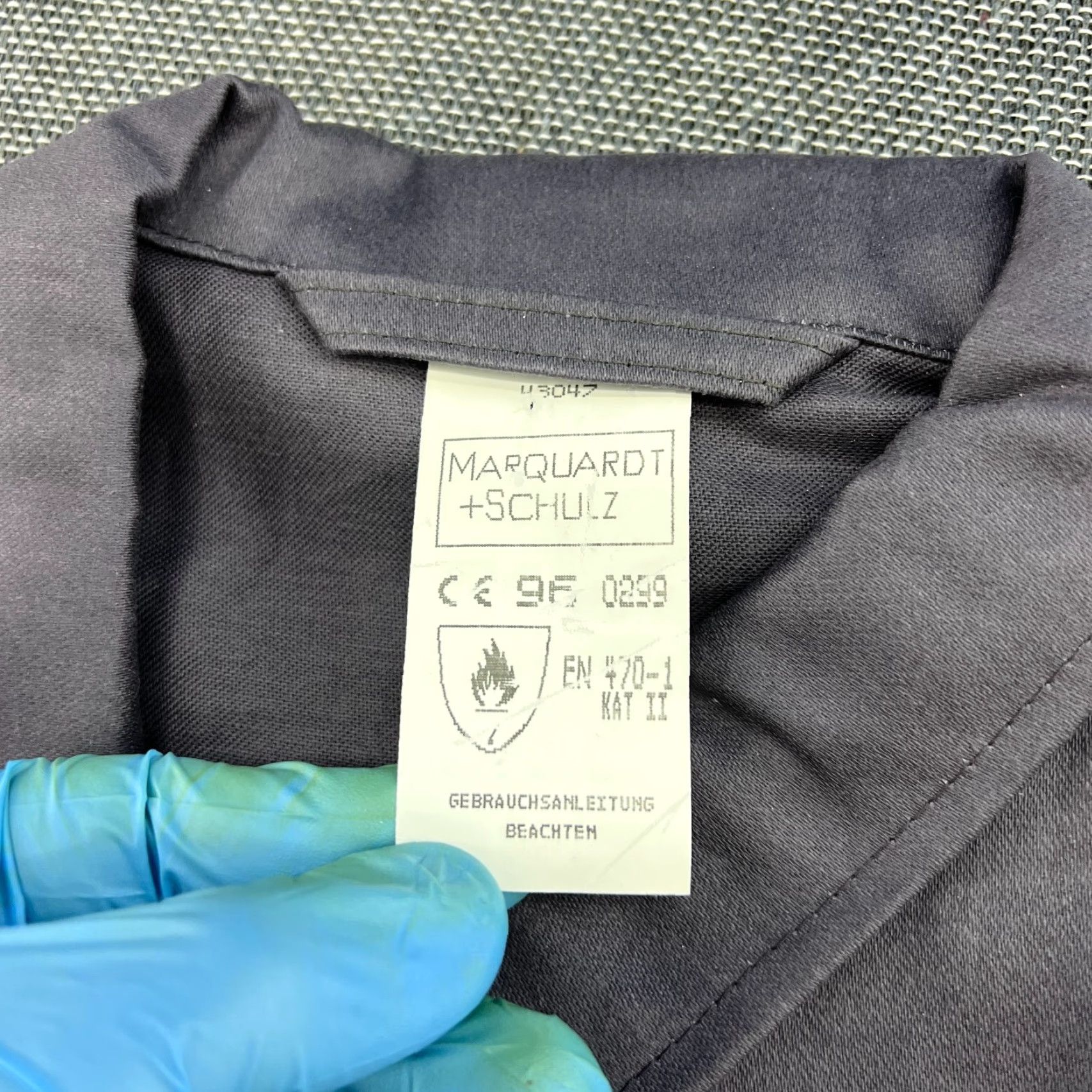Vintage VINTAGE marquardt + schulz Audi Volkswagen Work Jacket Small Gray Men Jacket Size US S / EU 44-46 / 1 - 2 Thumbnail