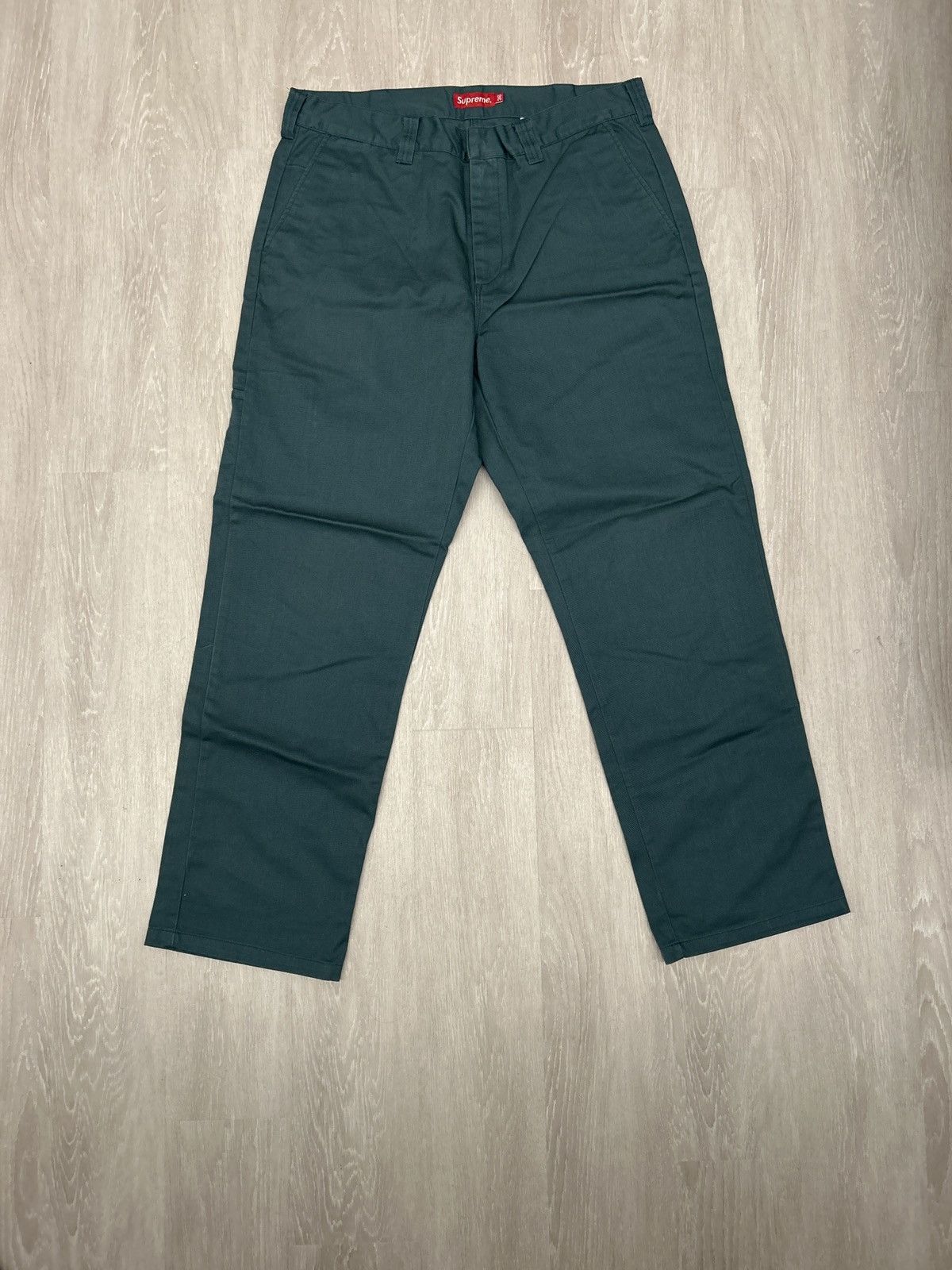 supreme work pant 36サイズ New Supreme Work Pant Pants Black Cotton Twill Spring Summer