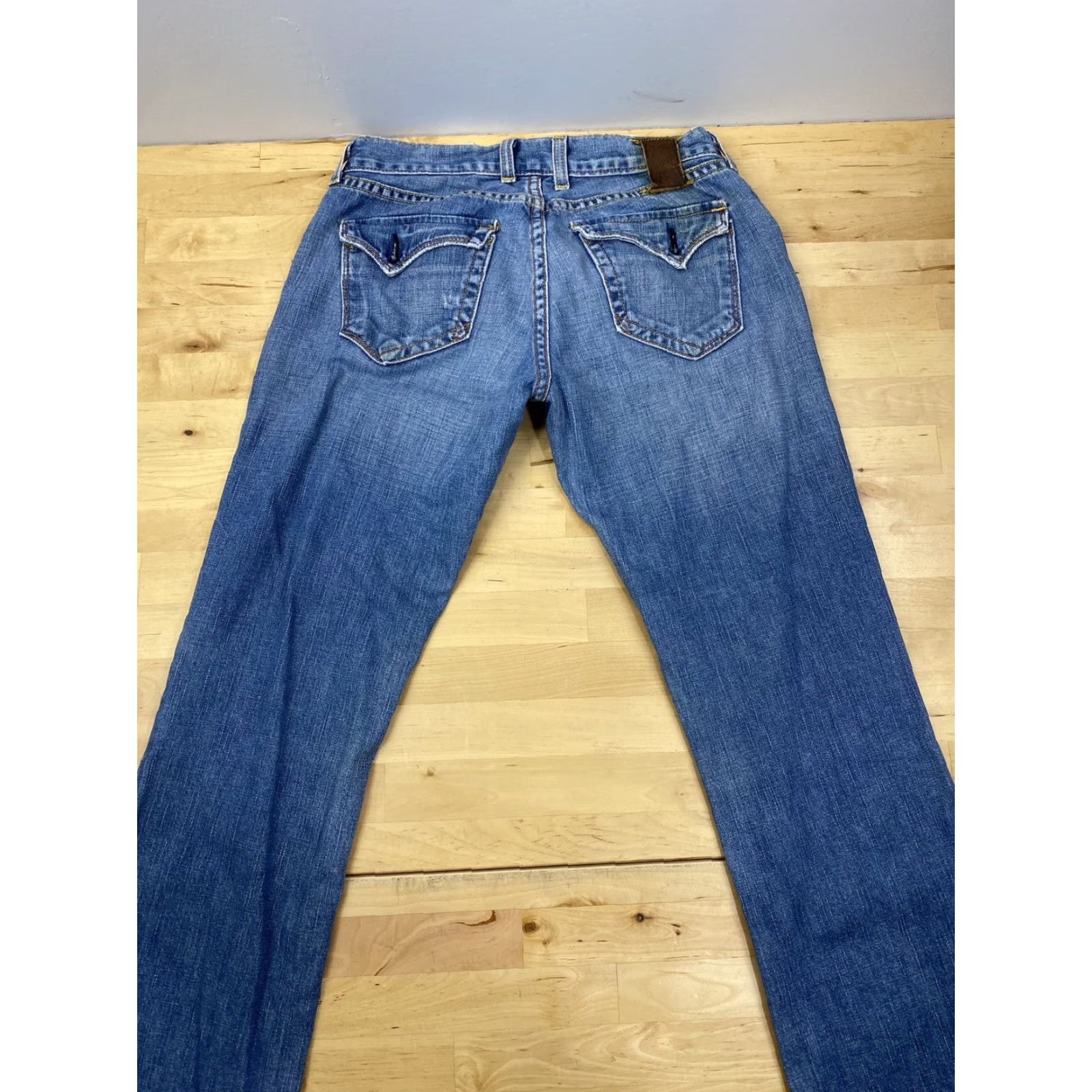 Lucky Brand Lucky Brand Socialite Jean Womens 0/25 Blue Medium Wash Casual Pockets #6760 Size 32" / US 10 / IT 46 - 3 Thumbnail