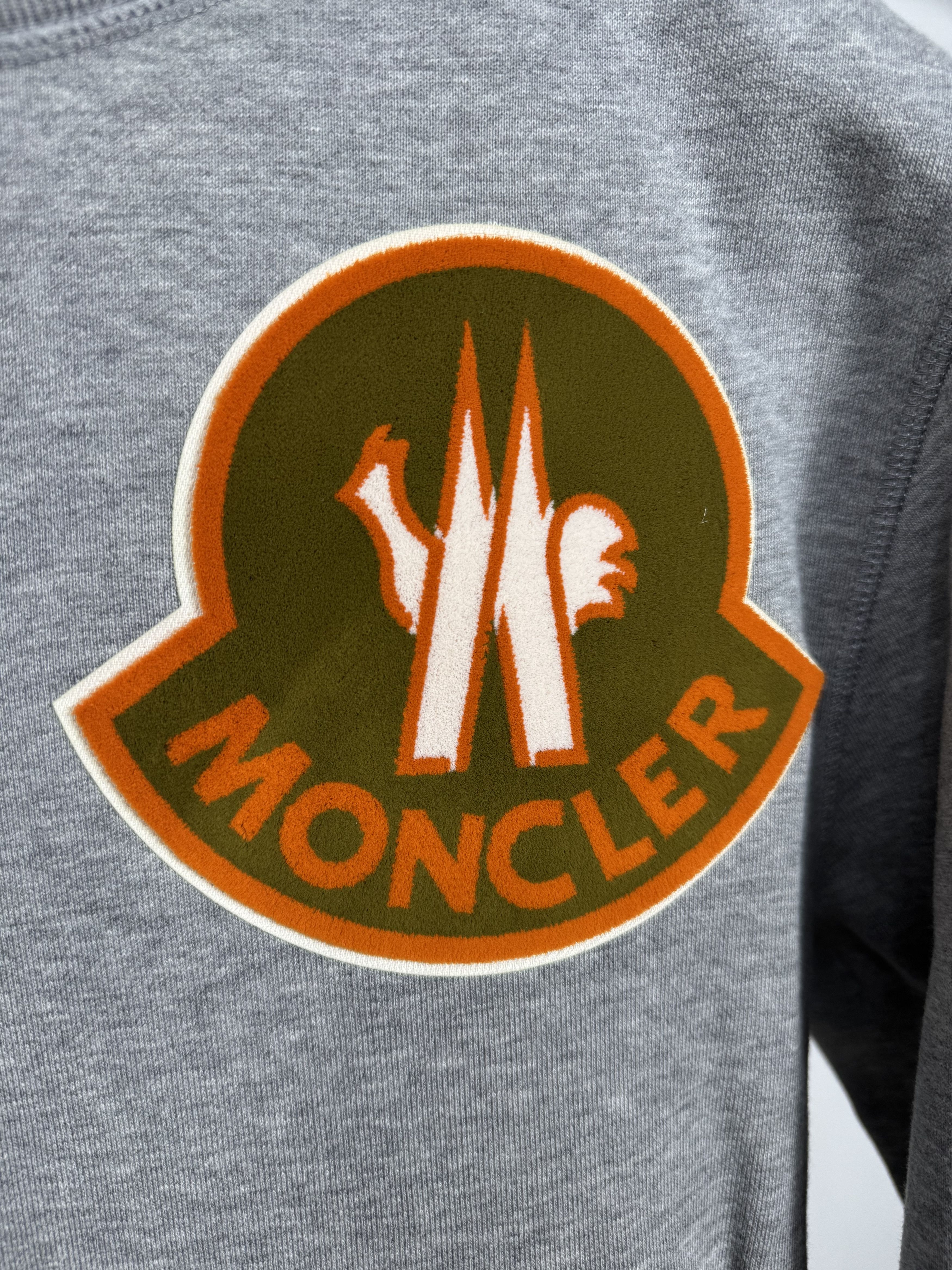 Moncler Logo Tapestry Crewneck