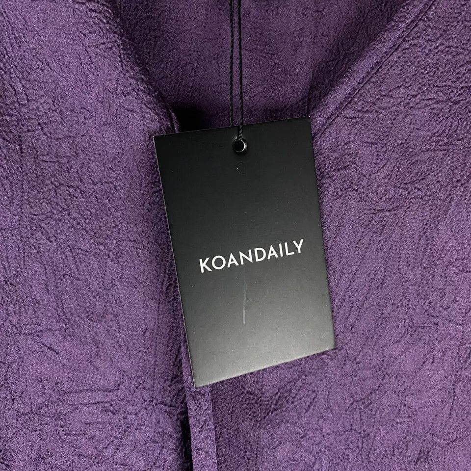 Other Koandaily Blouse Women's Purple Pullover NWT Satin Adults S Size S / US 4 / IT 40 - 4 Thumbnail