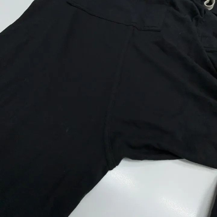 Rick Owens Rick Owens Black Loose Fit Joggers -2507 Size US 27 - 8 Thumbnail