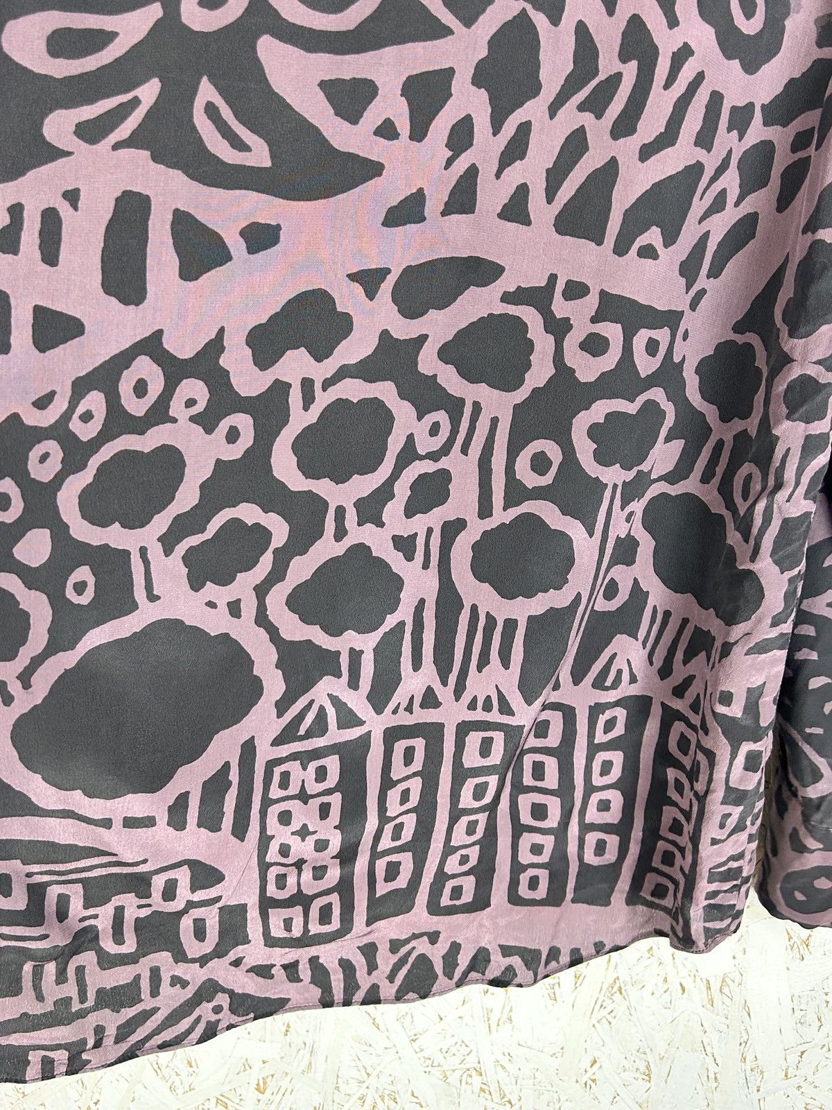 Marimekko Marimekko Dima Metal Button Silk Beautiful Ornament Shirt 44 Size M / US 6-8 / IT 42-44 - 7 Thumbnail