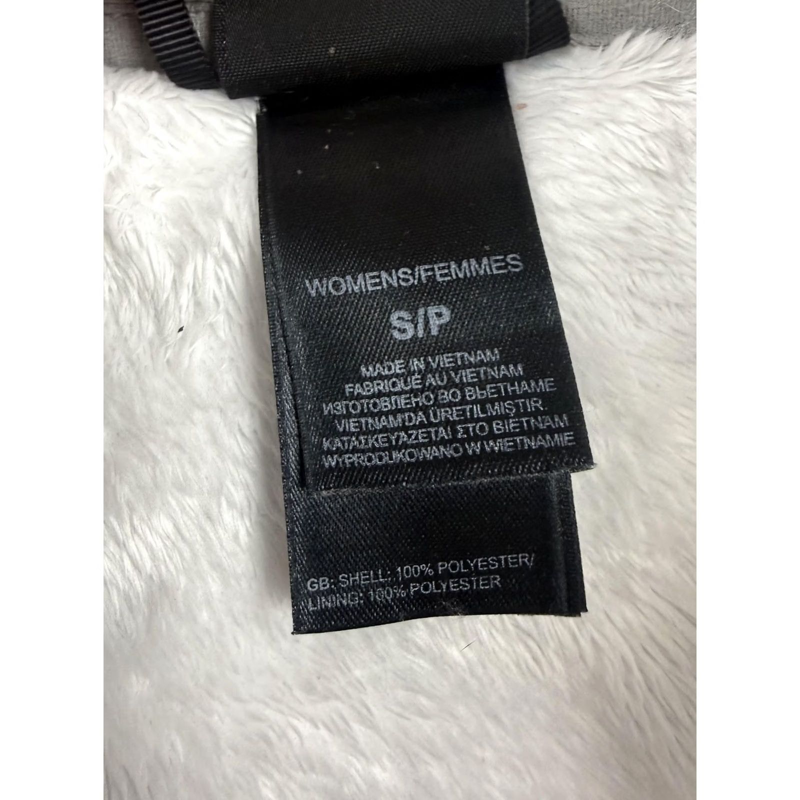 The North Face The North Face Fleece Jacket Womens Small White Osito Full Zip Outdoor Warm S/N Logo Pockets Zipper Size S / US 4 / IT 40 - 3 Thumbnail