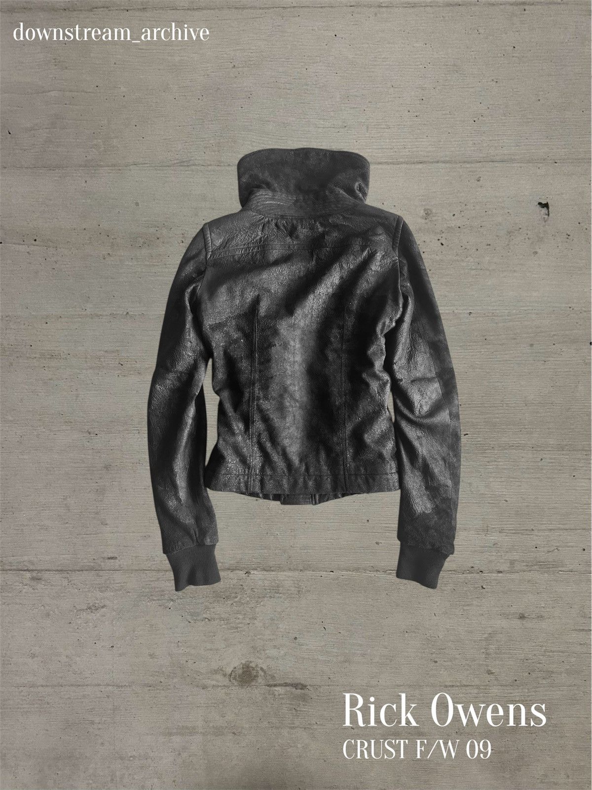 Rick Owens Rick Owens FW09 Lamb Leather GEO Jacket Size US XS / EU 42 / 0 - 2 Thumbnail