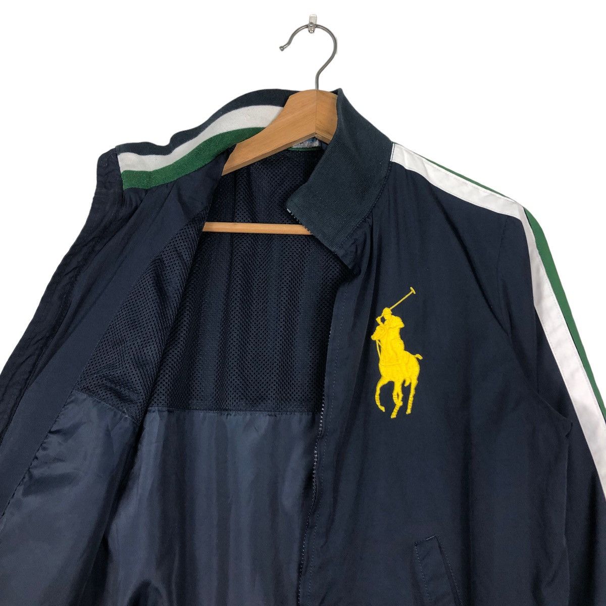 Japanese Brand 🔥Vintage Zipper Jacket Polo Ralph Lauren Big Pony Rare Size US L / EU 52-54 / 3 - 12 Thumbnail