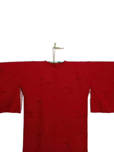 Komono Vintage Michiyuki Kimono Japanese Traditional Wear Size XL / US 12-14 / IT 48-50 - 4 Thumbnail