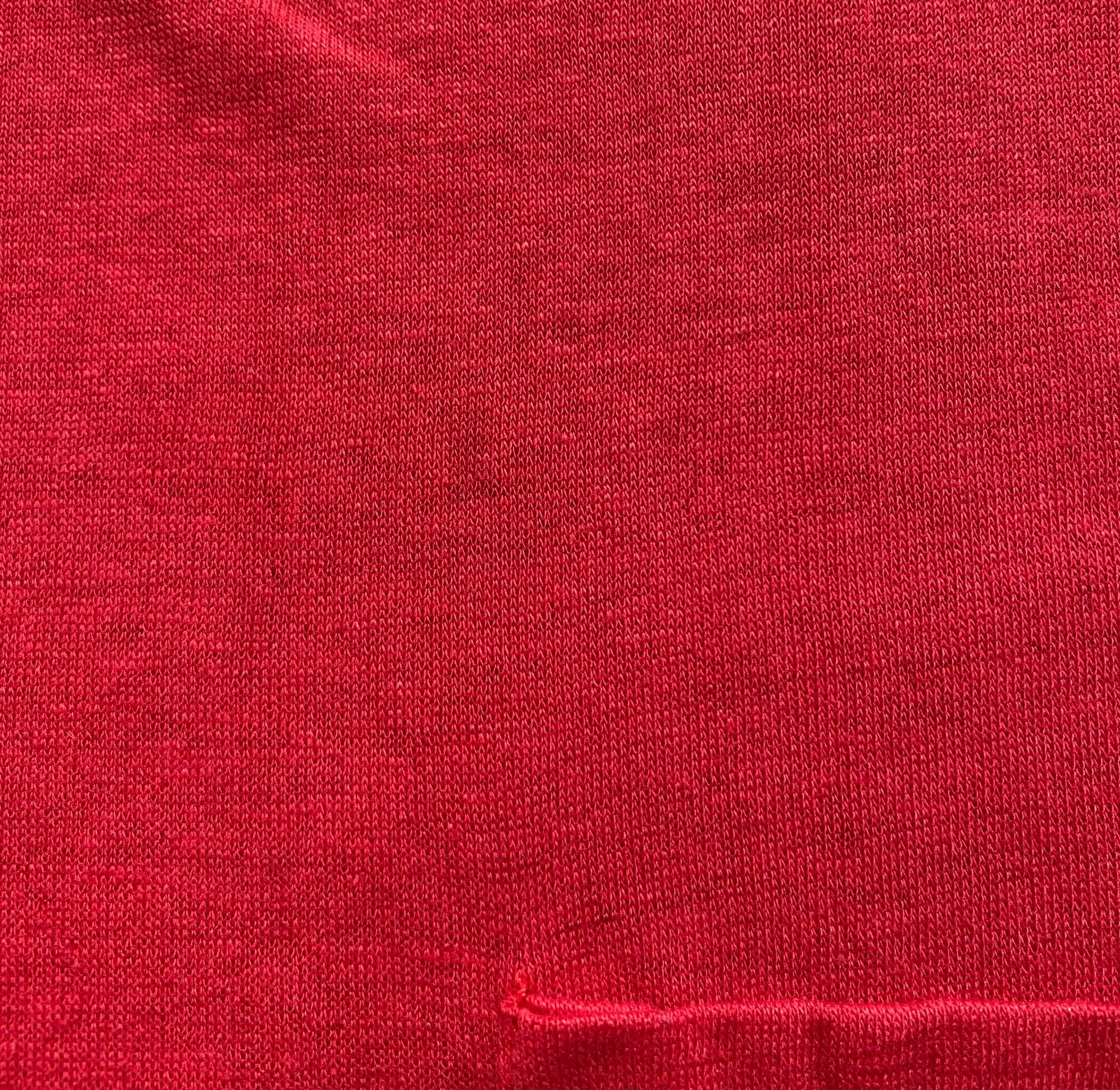 Vintage 70’s Red Paper Thin Single Stitch Pocket T-Shirt XS Size US XS / EU 42 / 0 - 9 Thumbnail