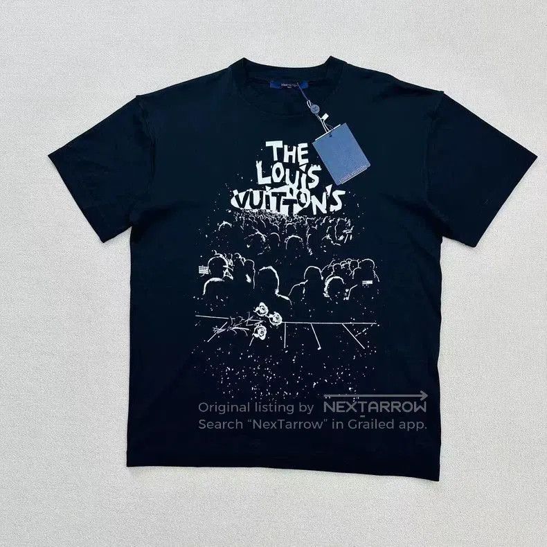 Louis Vuitton Louis Vuitton Black Concert Short Sleeve Tee. Size US S / EU 44-46 / 1 - 1 Thumbnail