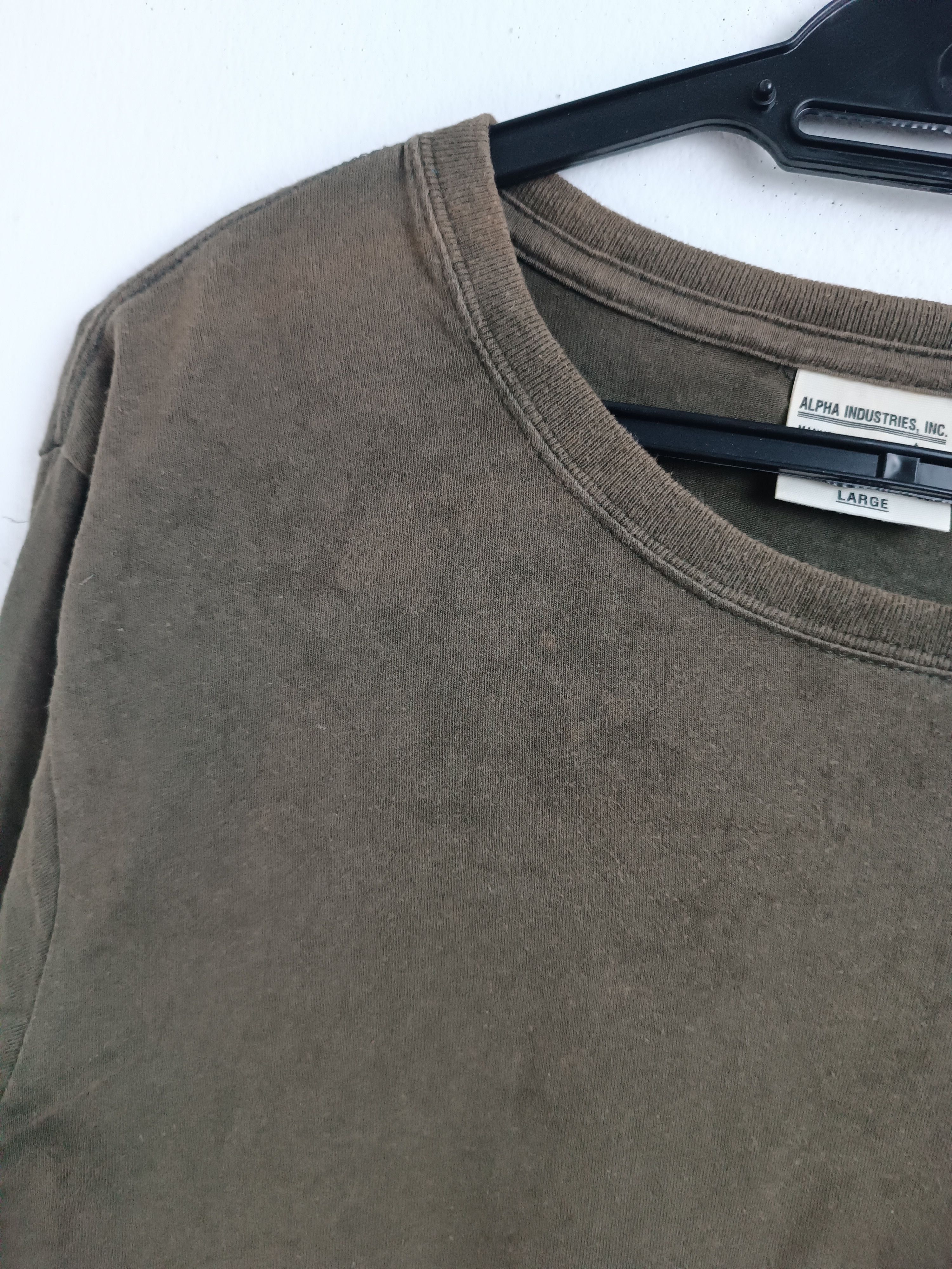 Alpha Industries VINTAGE ALPHA INDUSTRIES L/SLEEVE RELAXED TEE Size US M / EU 48-50 / 2 - 14 Thumbnail