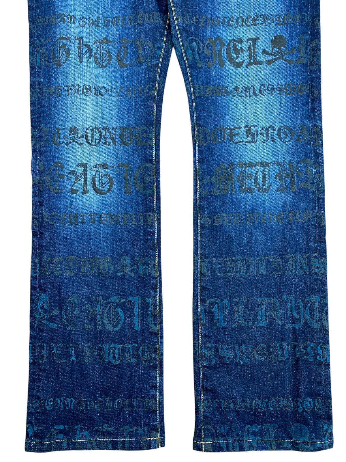 Japanese Brand Roen for men Script Regular Fit Denim Size US 32 / EU 48 - 3 Thumbnail