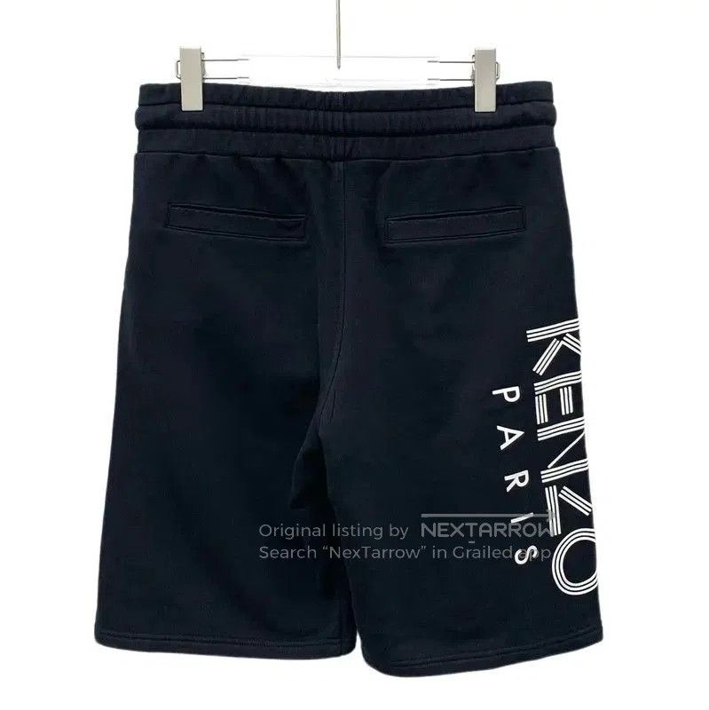 Kenzo KENZO Men's Black Cotton Shorts L Size . Size US 31 - 1 Thumbnail