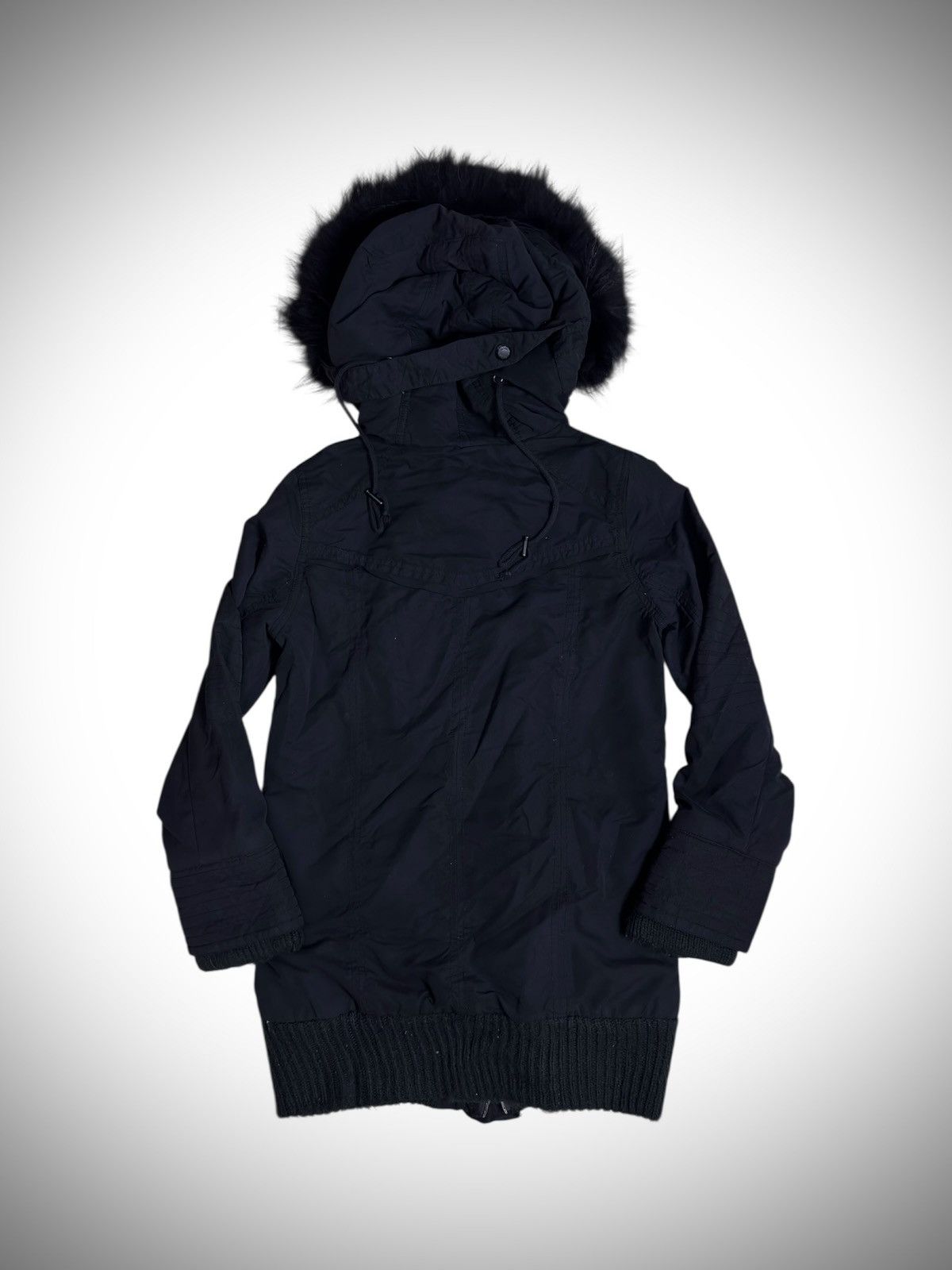 If Six Was Nine 2000’s “Heaven & Earth” - Fur Racoon Ifsix Lgb Style Jacket Size US M / EU 48-50 / 2 - 8 Thumbnail