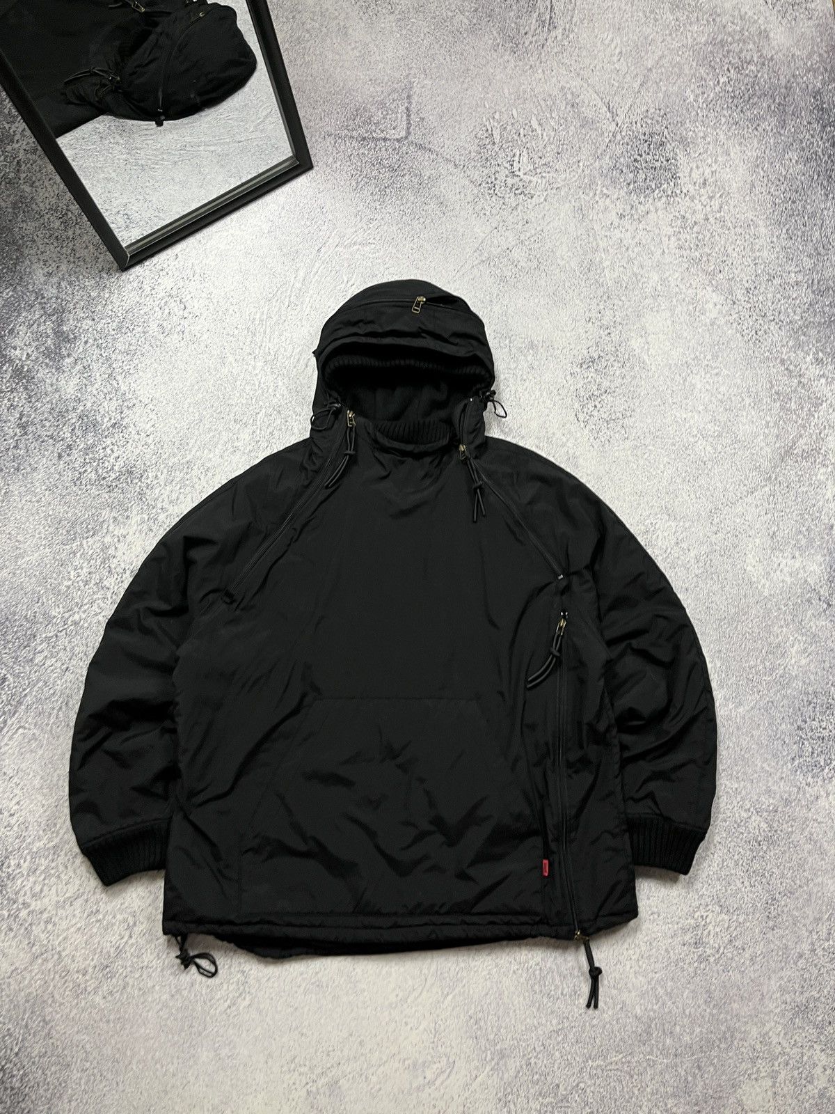 Schott × Vintage Schott Multi Zip Ventilated Technical Pullover Ninja Jacket Size US XL / EU 56 / 4 - 1 Thumbnail