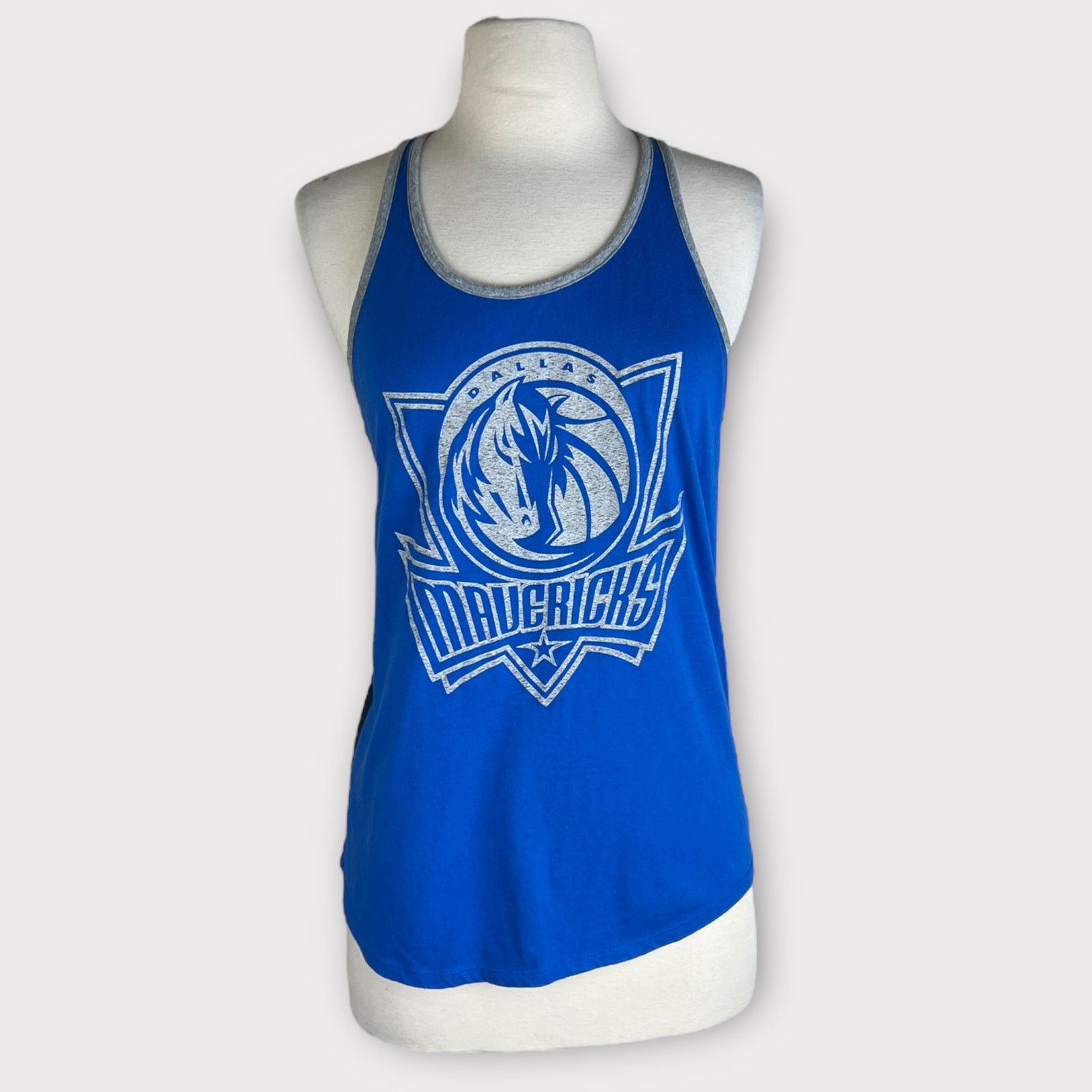 NBA NBA | Dallas Mavericks Showdown Racer Back Tank Top Size M / US 6-8 / IT 42-44 - 1 Thumbnail