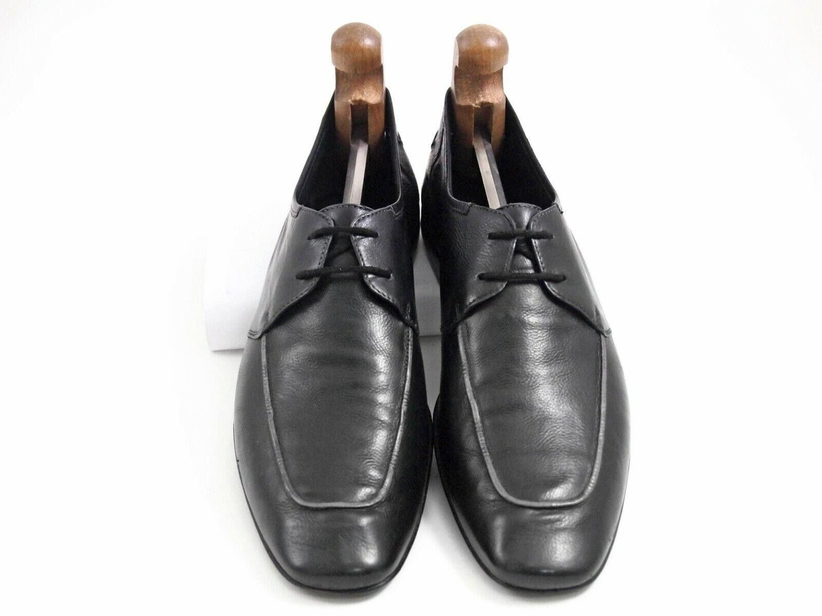 Hugo Boss Hugo Boss Derby Oxfords Black Leather Mens EU 43.5 US 10.5 Size US 10.5 / EU 43-44 - 3 Thumbnail