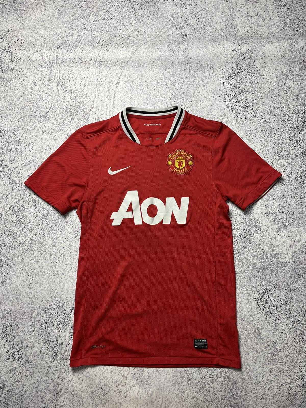 Nike Blokecore Nike Manchester United 2011 2012 Home Shirt Jersey Size US S / EU 44-46 / 1 - 1 Thumbnail