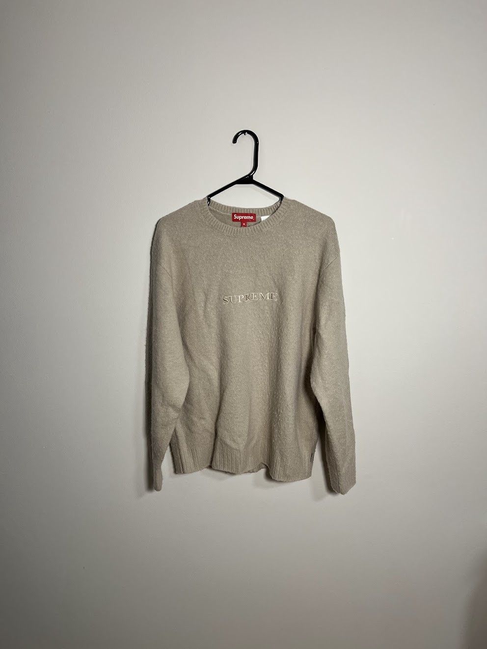 Junya Watanabe × Supreme Brushed camouflage mohair sweater | Grailed