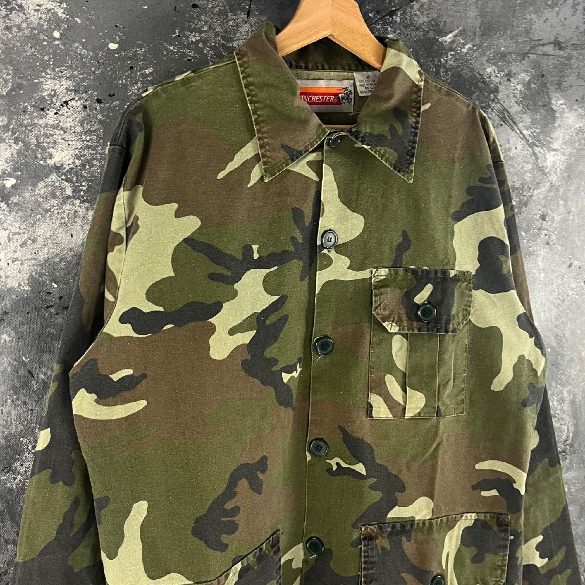 Vintage Vintage 80’s Winchester Camo jacket Size US L / EU 52-54 / 3 - 2 Thumbnail