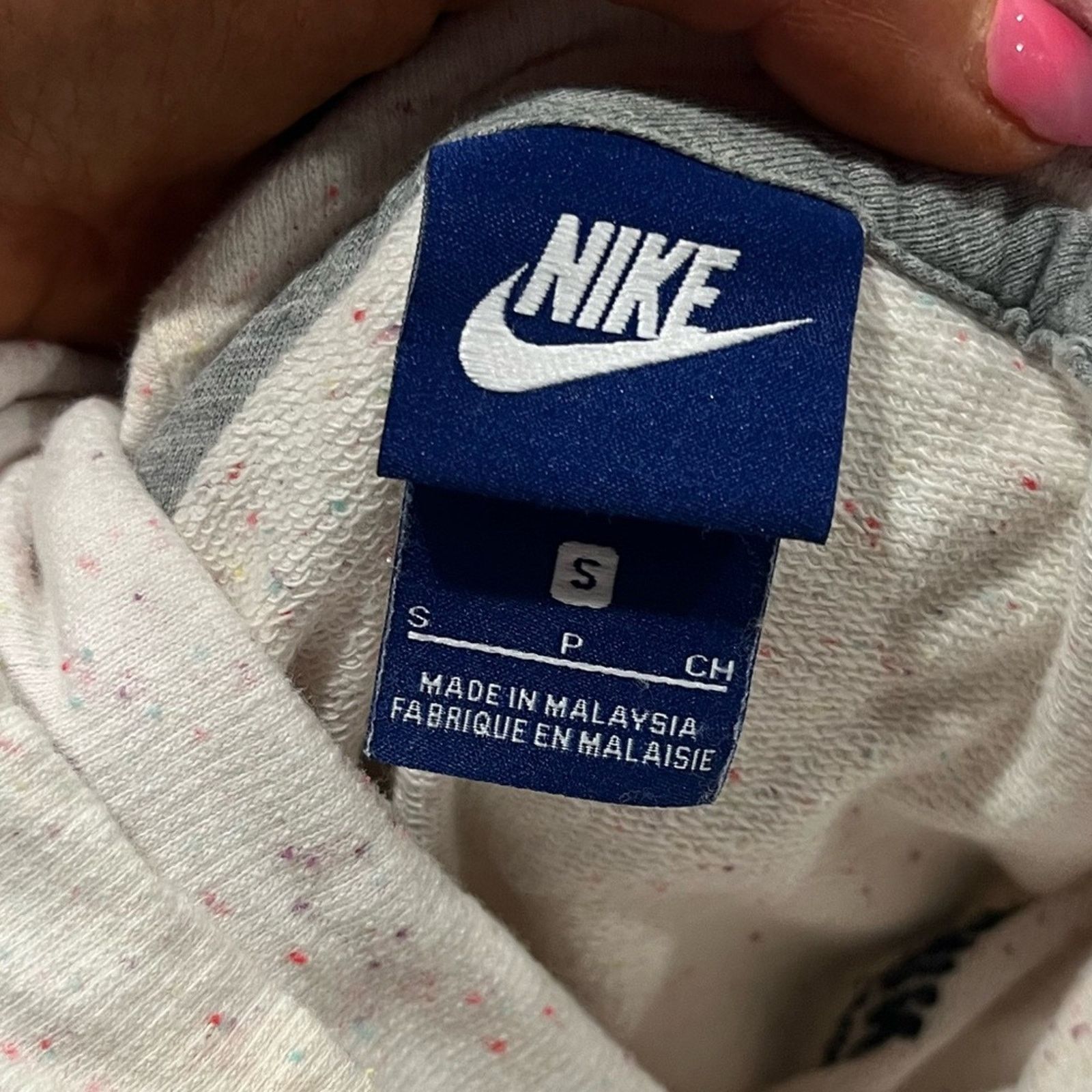 Nike Nike Hoodie High Neck Long Sleeve Pullover Speckled Size S Size S / US 4 / IT 40 - 5 Thumbnail
