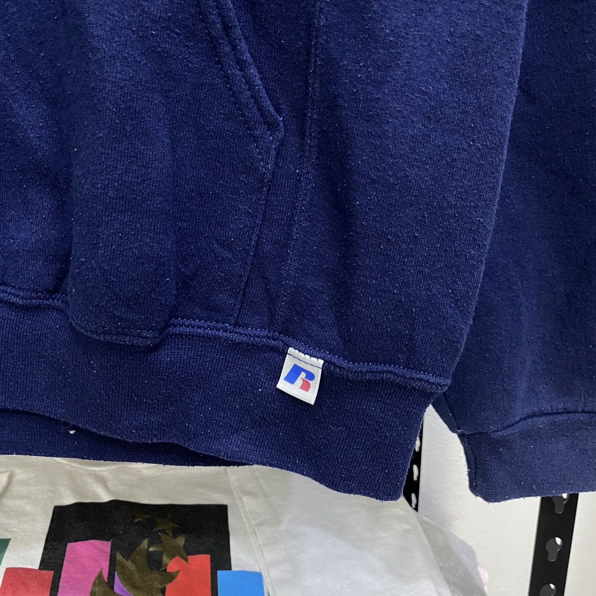 Russell Athletic × Vintage Vintage Russell Athletic Hoodie Sweatshirt Pullover UBC Size US M / EU 48-50 / 2 - 3 Thumbnail