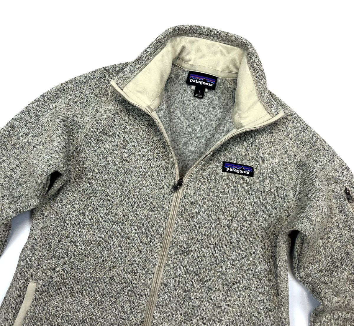 Patagonia Auth Women’s Patagonia Grey Casual Fleece Sweater Jacket - S Size S / US 4 / IT 40 - 3 Thumbnail