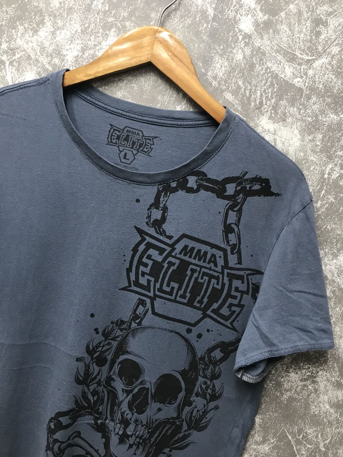 Affliction × Ed Hardy × Southpole MMA Elite Affliction Skull Y2K Graphic Tee Size US L / EU 52-54 / 3 - 4 Thumbnail