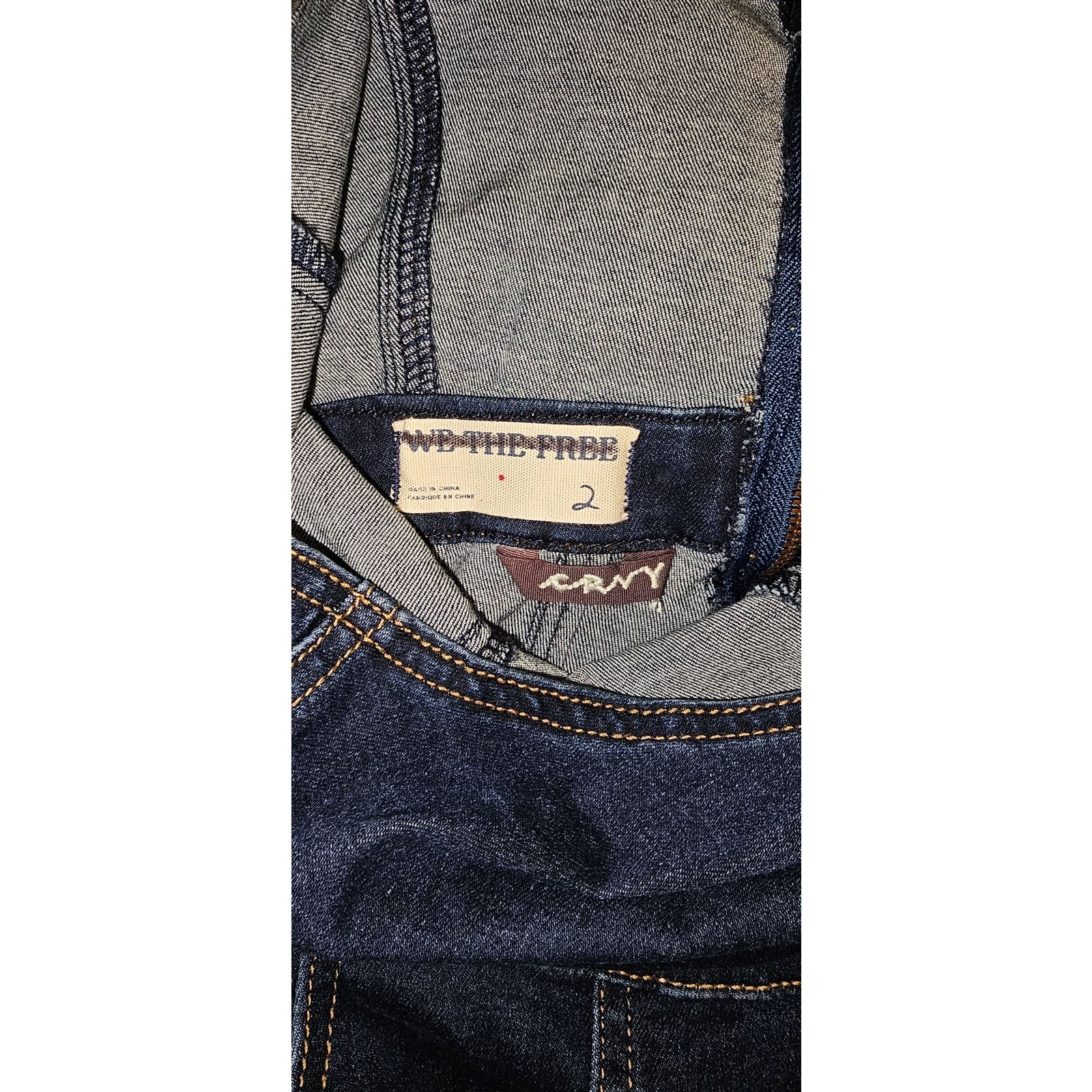 Free People New Free People WE THE FREE Crvy Sydney Jumpsuit $168 SIZE 2 Size 26" / US 2 / IT 38 - 6 Thumbnail