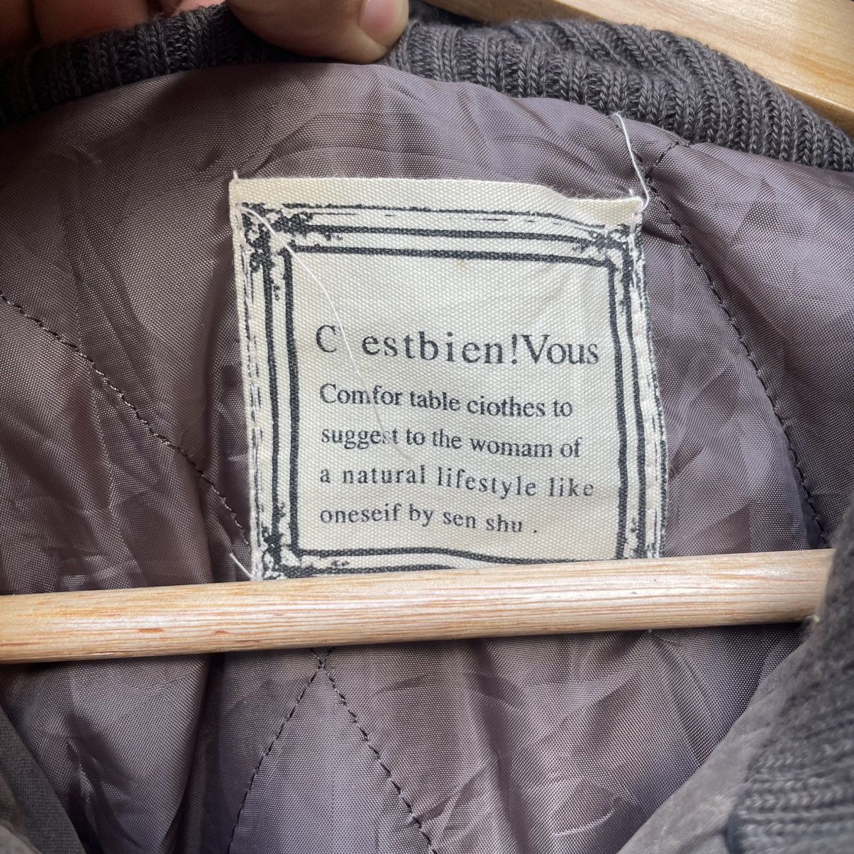 Japanese Brand Japanese Brand C’estbien!Vous Parka Jacket Size US M / EU 48-50 / 2 - 6 Thumbnail