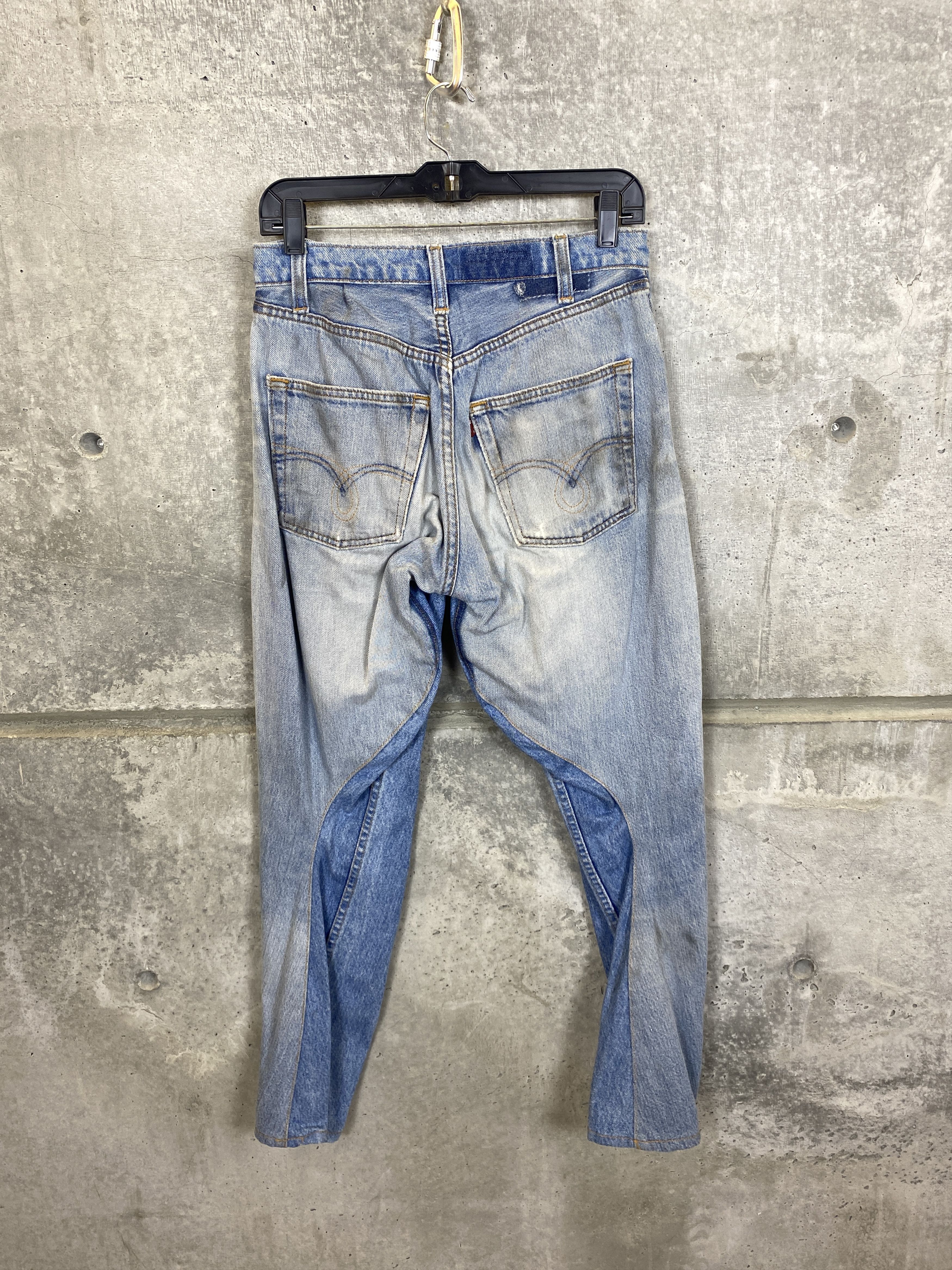 Needles Rebuild by Needles Patchwork Denim Pant Size US 32 / EU 48 - 2 Thumbnail