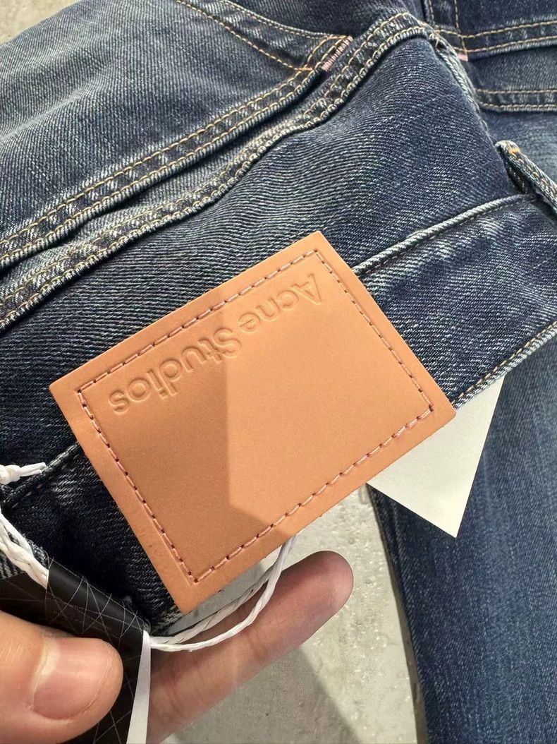 Acne Studios Acne studios Water ripple wide-leg jeans 2502-Nextarrow Size US 30 / EU 46 - 5 Thumbnail