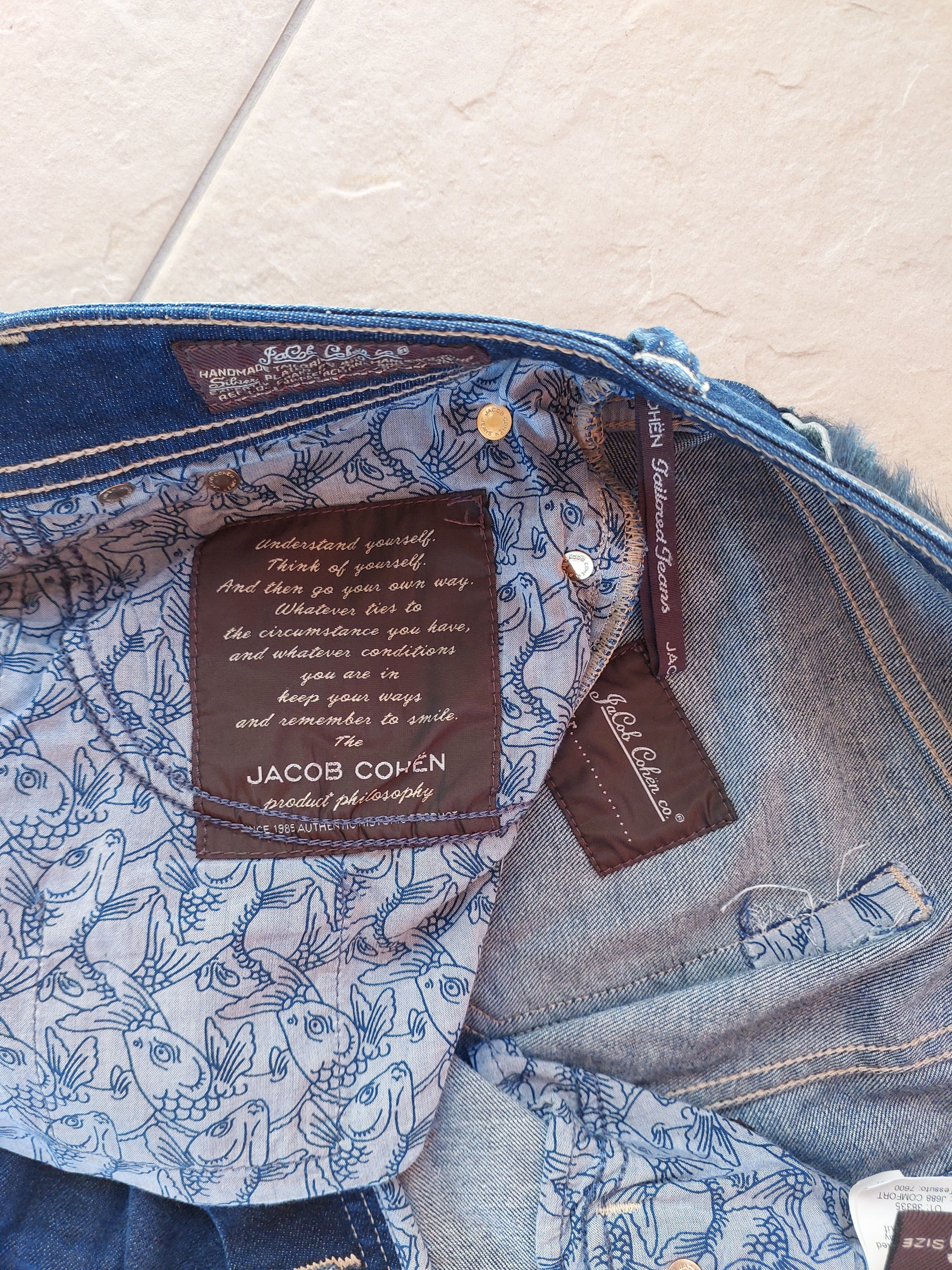 Jacob Cohen Jacob Cohen Mens Blue Jeans Denim Size 36 Size US 36 / EU 52 - 9 Thumbnail