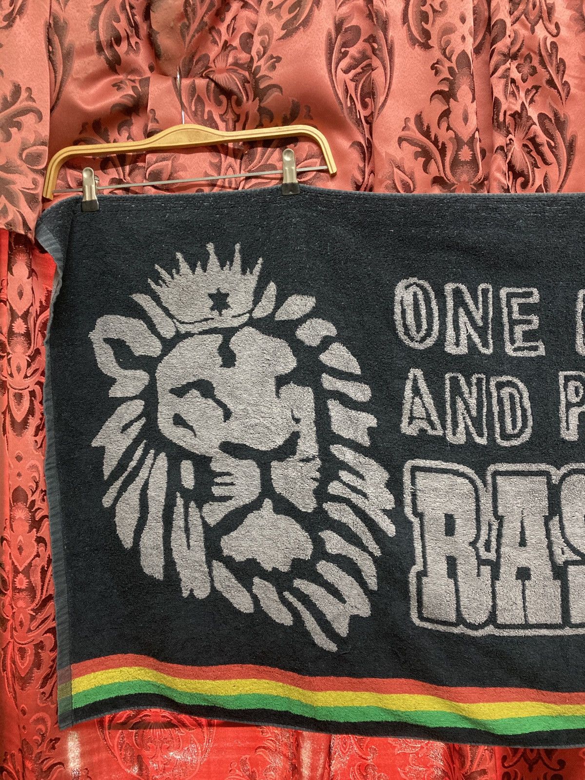 Japanese Brand Jah Rastafari one love raggae towel Size ONE SIZE - 2 Thumbnail