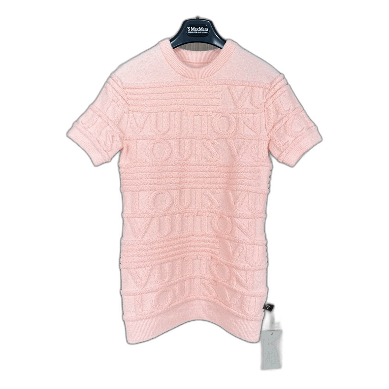 Louis Vuitton Louis Vuitton Embossed Short Sleeve Top Size XS / US 0-2 / IT 36-38 - 1 Thumbnail