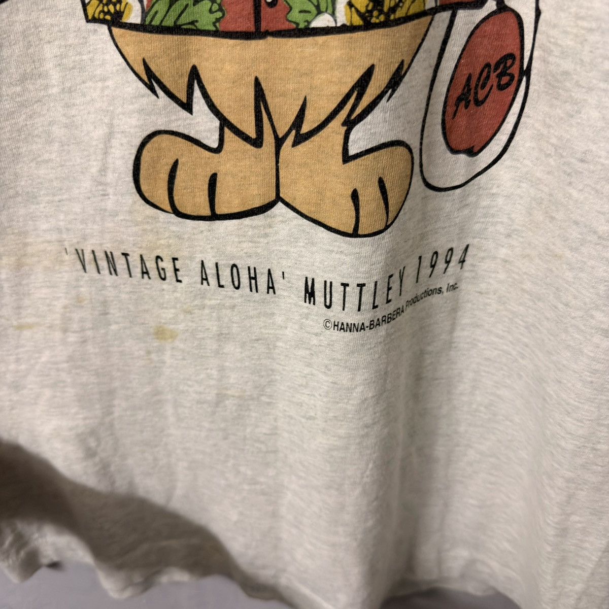 Fruit Of The Loom VTG Hanna-Barbera Muttley Dog Wacky Races Hawaii Edition Size US M / EU 48-50 / 2 - 3 Thumbnail