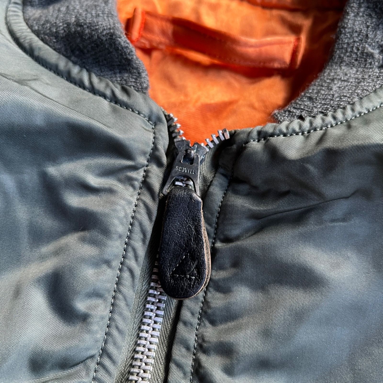 Alpha Industries Alpha Industries 70s Vintage USAF MA-1 Flight Jacket 9782AC Size US M / EU 48-50 / 2 - 10 Thumbnail