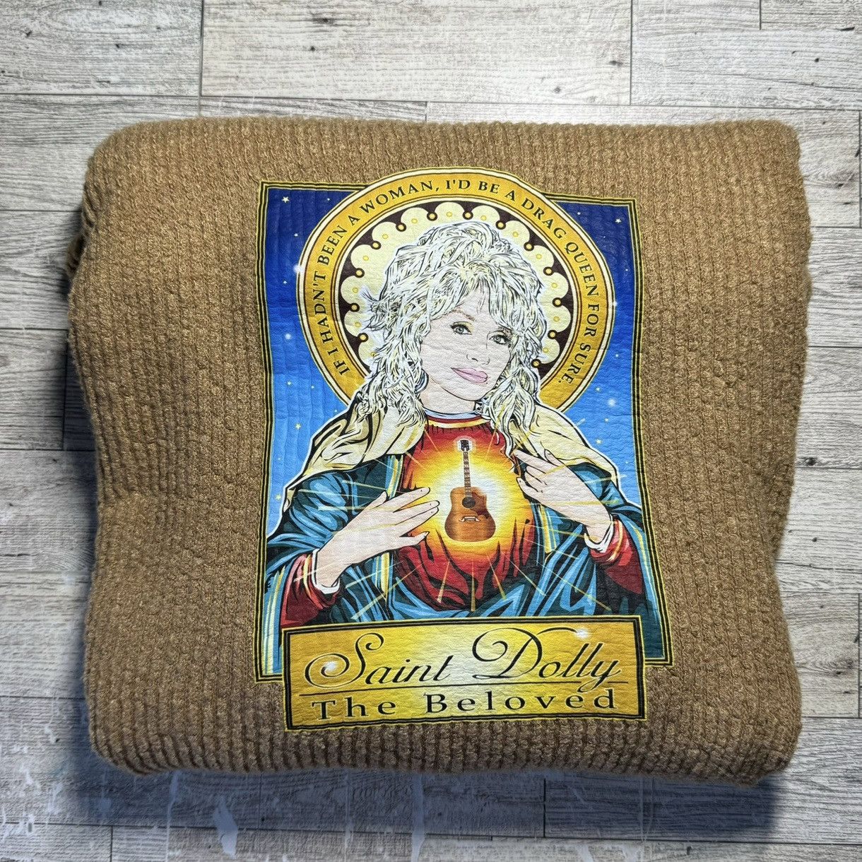 Other Saint Dolly, Beloved, Custom, Khaki Tan, Hooded Knit Sweater Size XS / US 0-2 / IT 36-38 - 15 Thumbnail