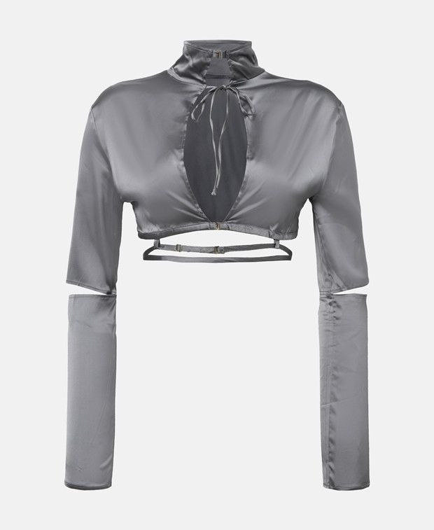 Jacquemus Satin blouse Size XXS / US 00 / IT 34 - 1 Thumbnail