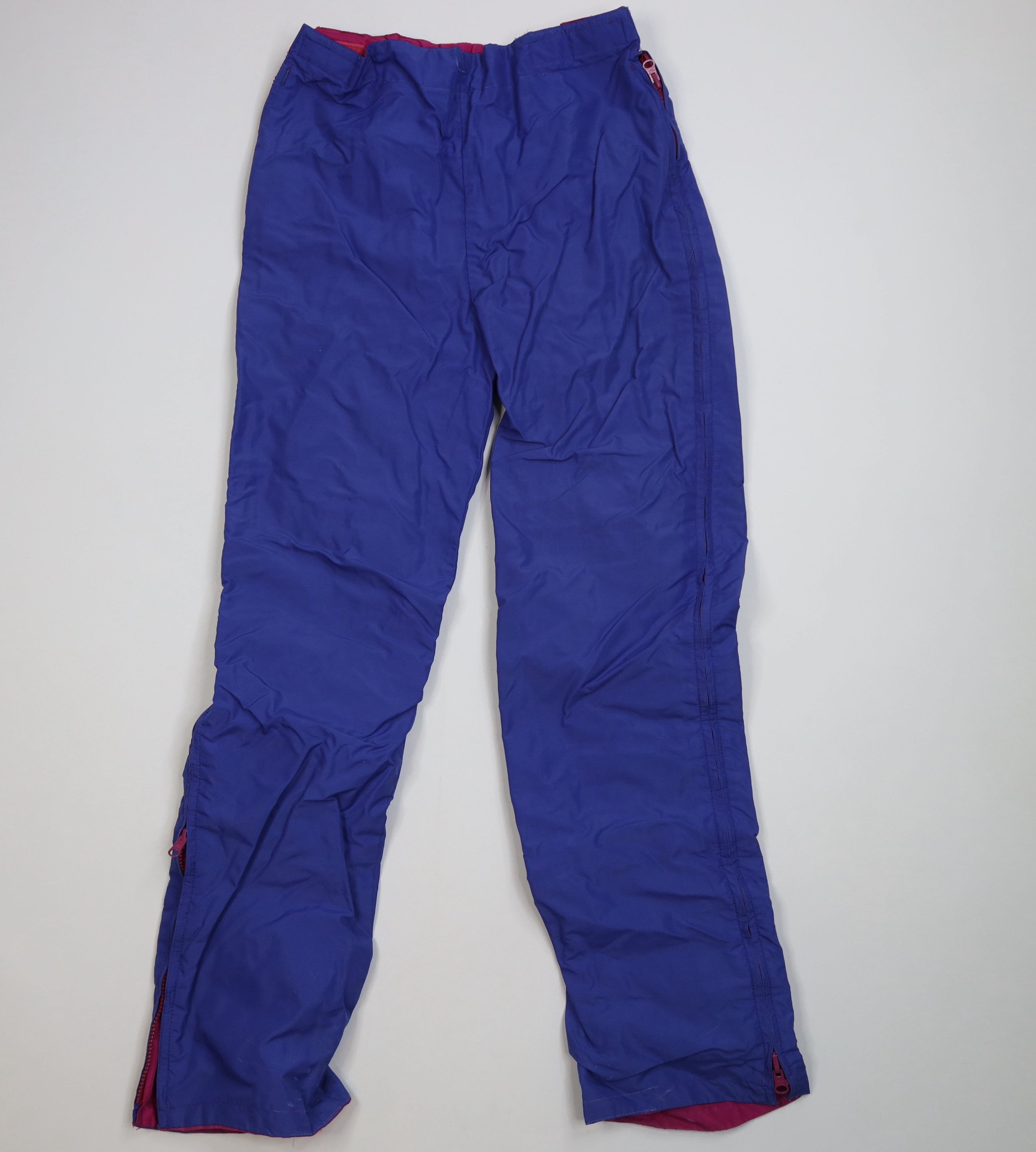 Columbia Vintage 90s Columbia Reversible Waterproof Rain Pants Size 28" / US 6 / IT 42 - 7 Thumbnail