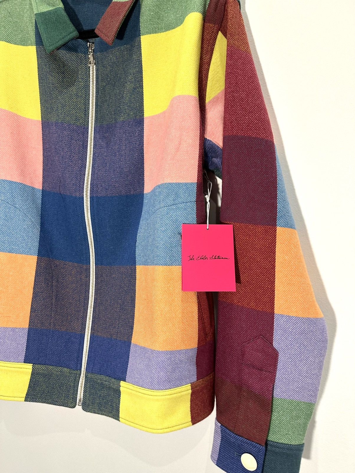 The Elder Statesman RAINBOW WOVEN DECON JACKET Size US S / EU 44-46 / 1 - 5 Thumbnail