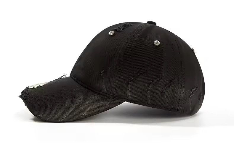 Other Washed Ripped Vintage Baseball Hip Hop Punk Cap Hat Size ONE SIZE - 4 Thumbnail