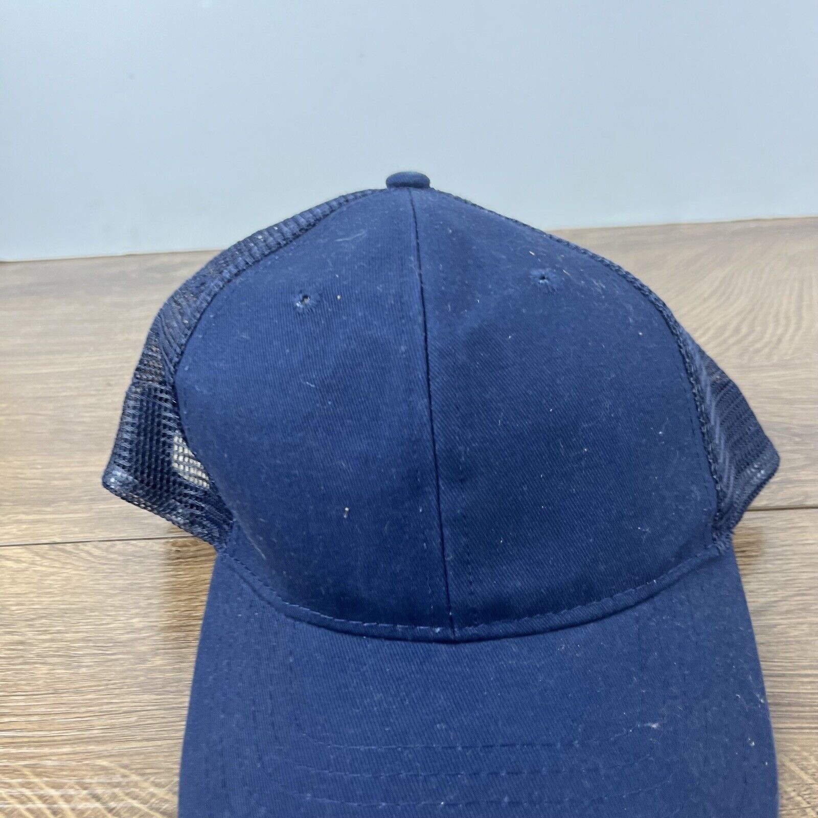 Other Plain Navy Blue Baseball Cap Hat Blue Hat Adjustable Blue Ad Size ONE SIZE - 7 Thumbnail