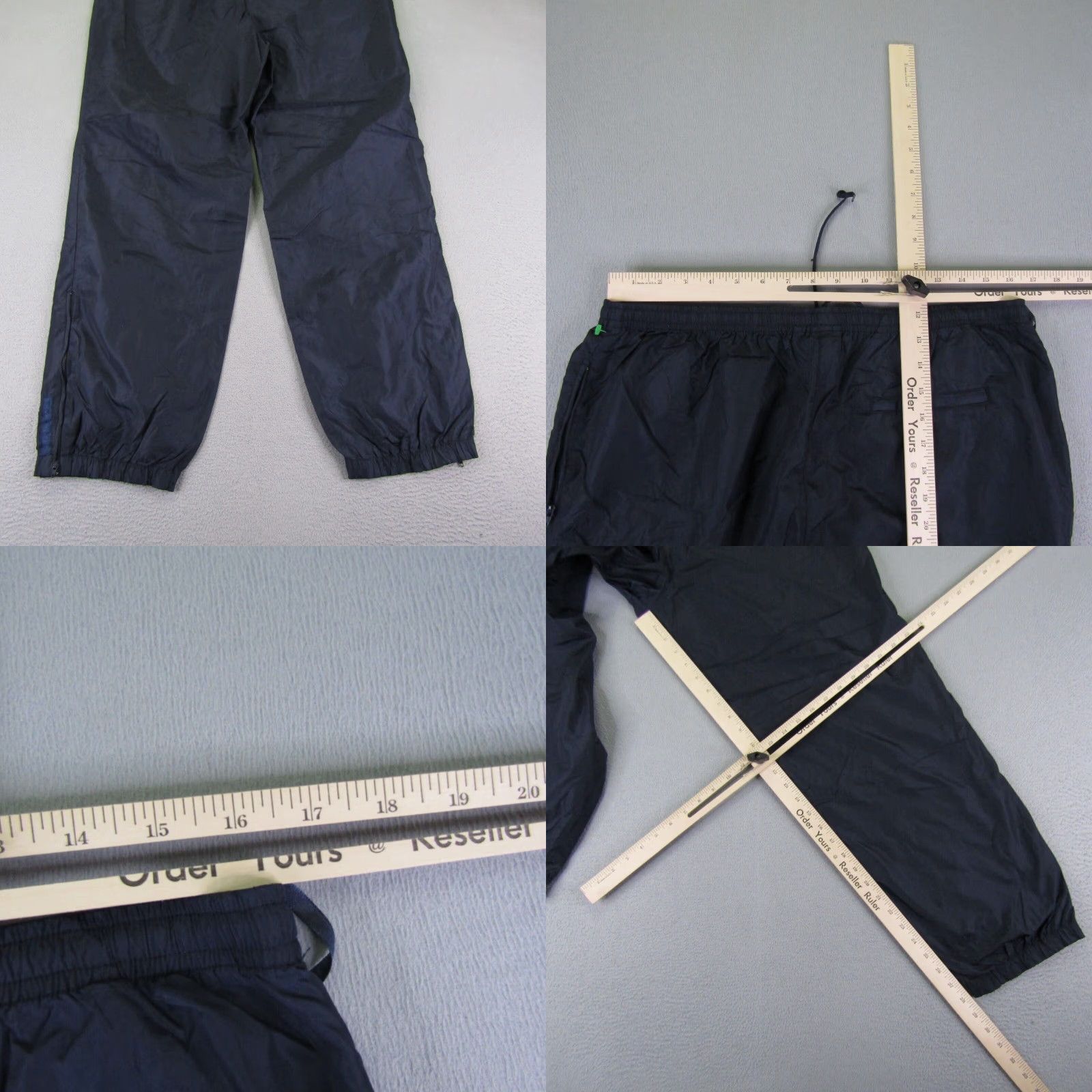 Ralph Lauren VINTAGE Lauren Ralph Lauren Pants Womens Large Blue Jogger Tapered 90s Athleisure Size 34" / US 12 / IT 48 - 8 Thumbnail