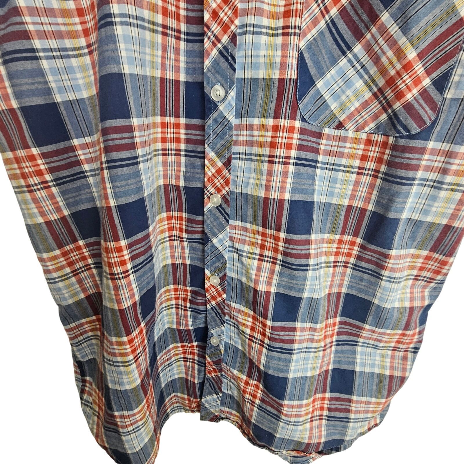 Brixton Brixton Mens Plaid Button Shirt M Plaid Preppy Grunge Skater Size US M / EU 48-50 / 2 - 3 Thumbnail
